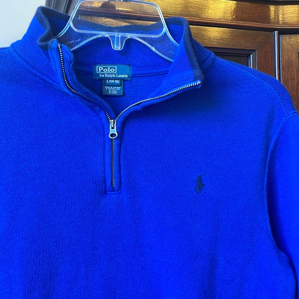 Polo Ralph Lauren boys large 14 16 pull over